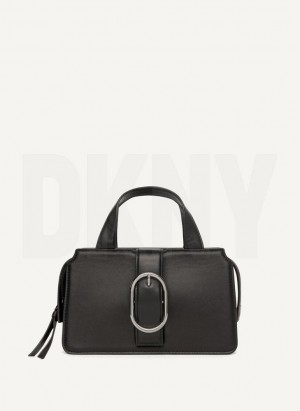 DKNY Buckle Women's Crossbody Bags Black | Ireland_D1731