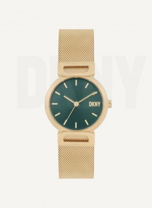 DKNY Downtown Mesh Women's Watches Turquoise | Ireland_D0474