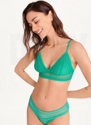 DKNY Lace Women's Bras Green | Ireland_D0911