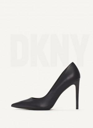 DKNY Mabi High Pump Women's Heels Black | Ireland_D0854