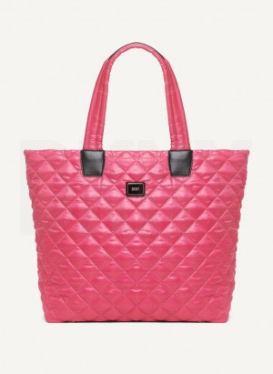 DKNY Maya Women's Tote Bags Pink | Ireland_D0429