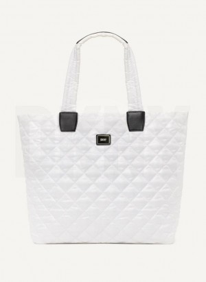 DKNY Maya Women's Tote Bags White | Ireland_D1314