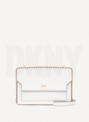 DKNY Millie Women's Shoulder Bags White | Ireland_D1774