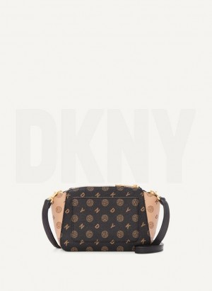 DKNY Mini Dome Women's Crossbody Bags Black | Ireland_D1207