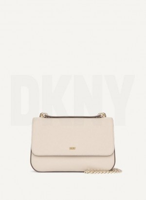 DKNY Sina Flap Women's Shoulder Bags Grey | Ireland_D1839