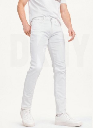 DKNY Skinny Men's Jeans White | Ireland_D0311