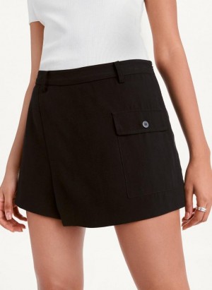 DKNY Skort Women's Skirts Black | Ireland_D0694