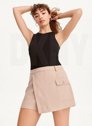 DKNY Skort Women's Skirts Khaki | Ireland_D1981