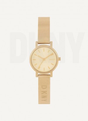 DKNY Soho Women's Watches Gold | Ireland_D1962