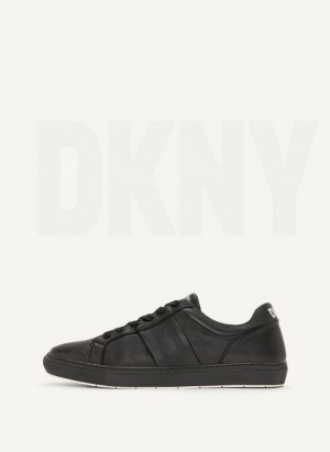 DKNY Street Side Men's Sneakers Black | Ireland_D1110