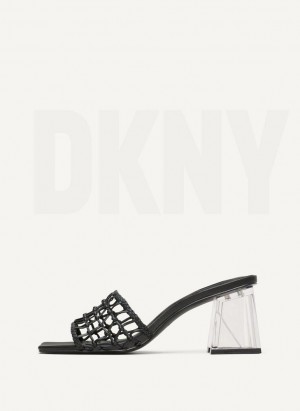 DKNY Vittoria Women's Heels Black | Ireland_D0418