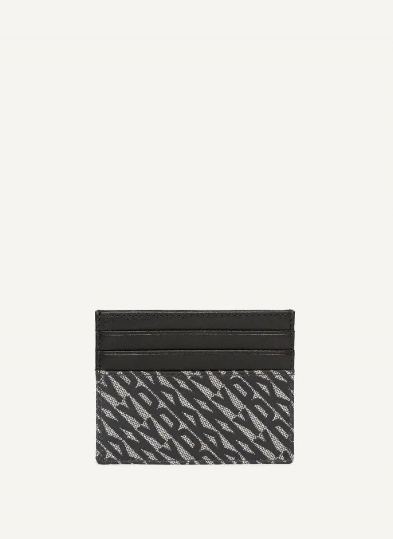 DKNY Allover Logo Case Men's Wallets Black | Ireland_D0557