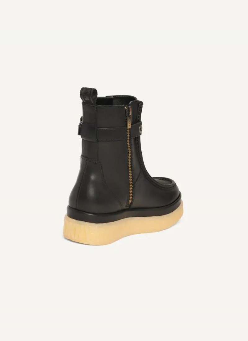 DKNY Autumn - Crepe Sole Women's Boots Black | Ireland_D0622