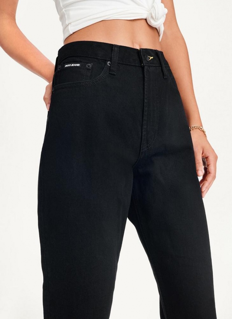 DKNY Broome Women's Jeans Black | Ireland_D0248