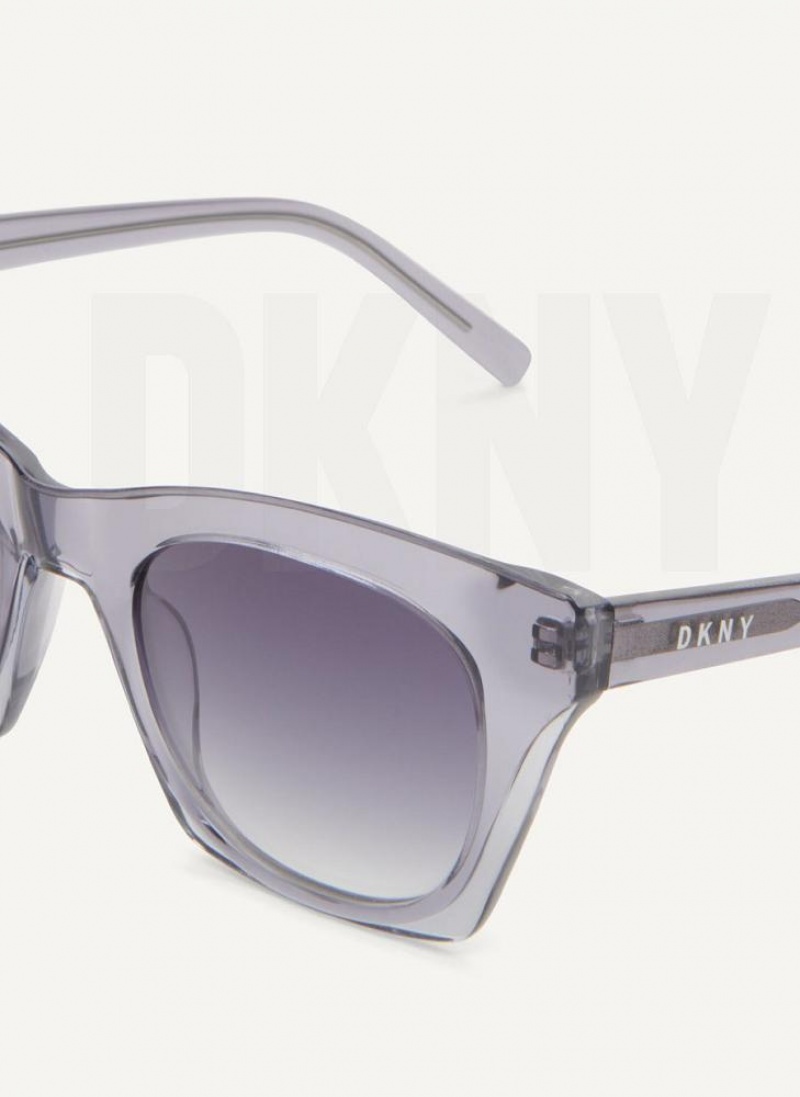 DKNY Cat Eye Women's Sunglasses Black | Ireland_D0875