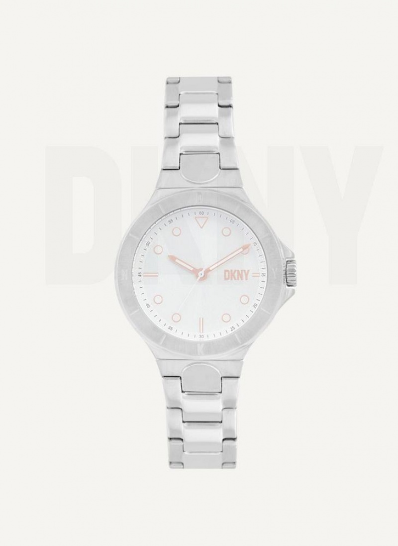 DKNY Chambers Women\'s Watches Grey | Ireland_D0762