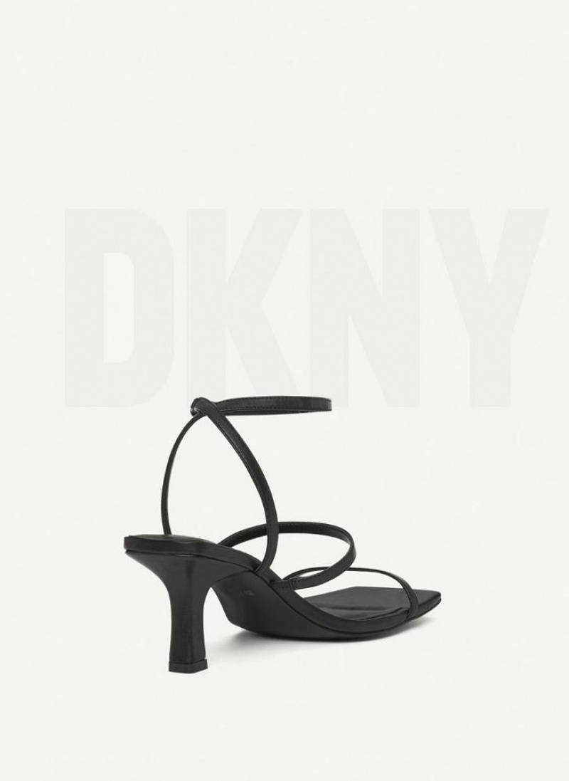 DKNY Christy Women's Heels Black | Ireland_D1122