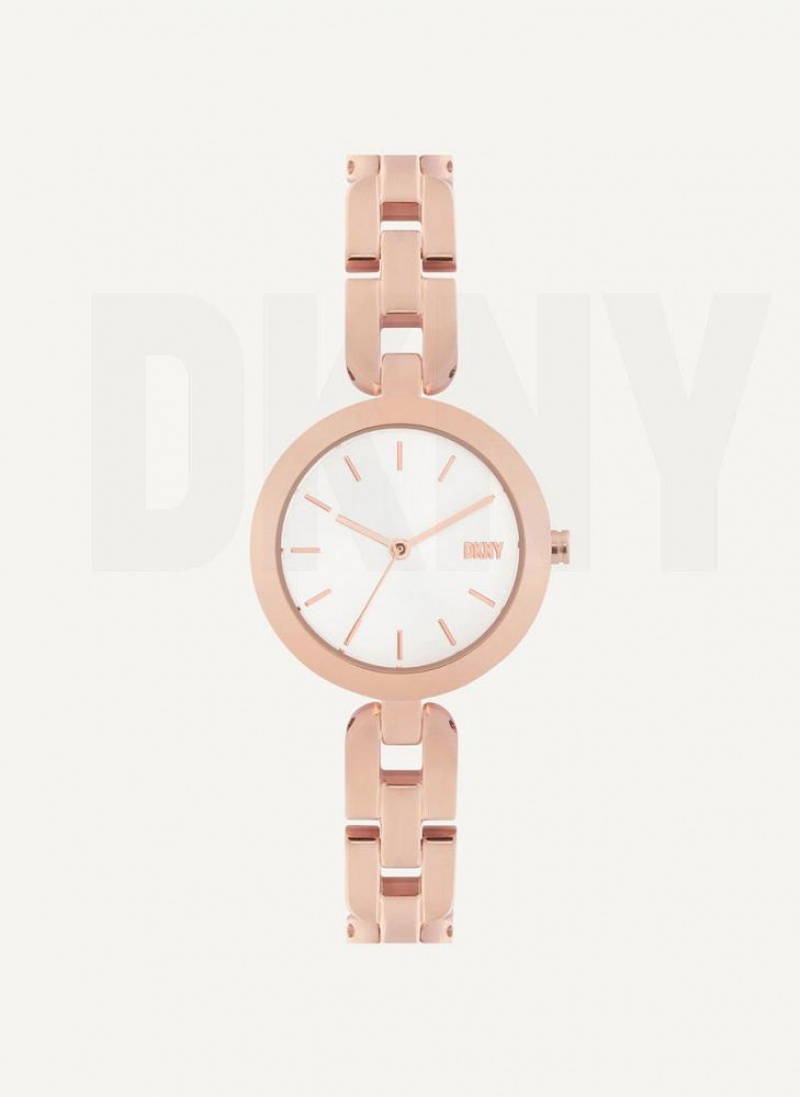 DKNY City Link Women\'s Watches Rose Gold | Ireland_D0162