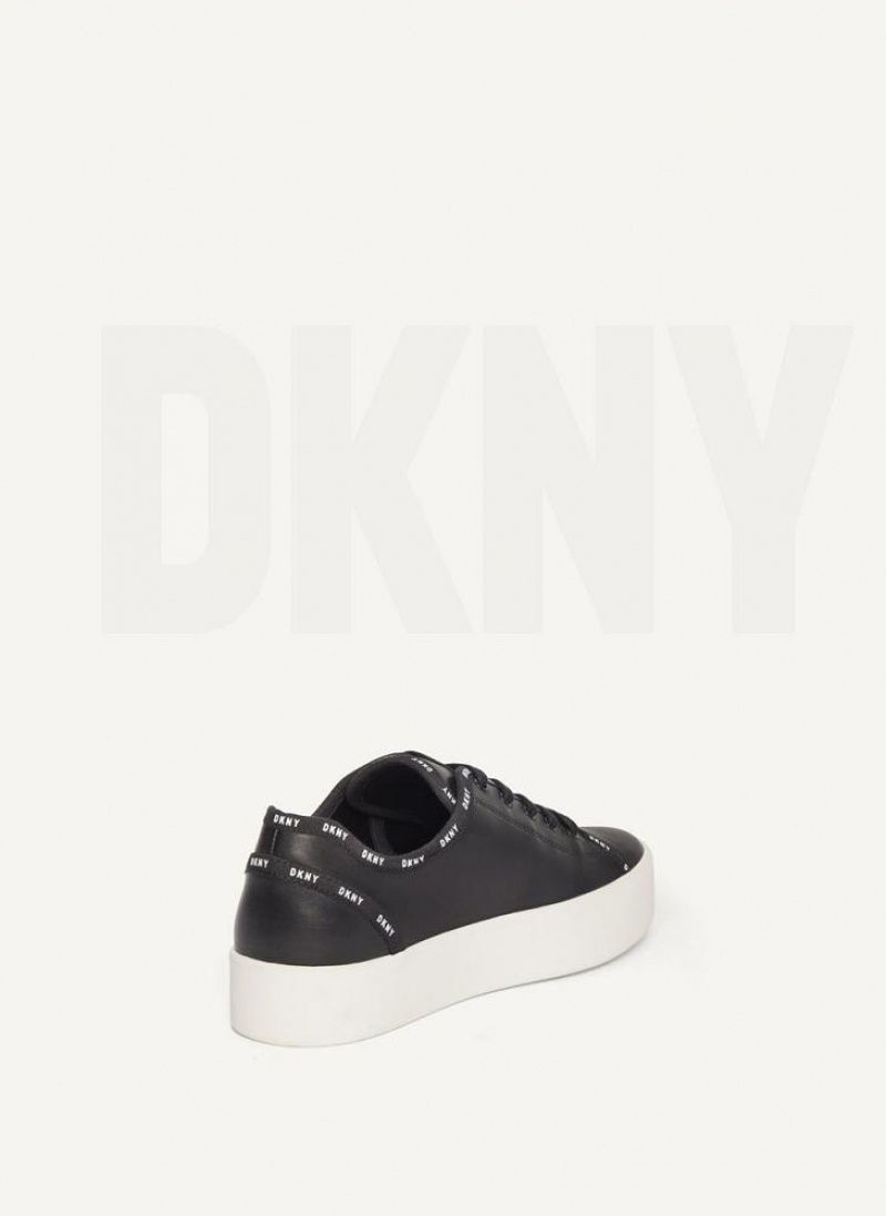 DKNY Dkny Court Women's Sneakers Black | Ireland_D0930