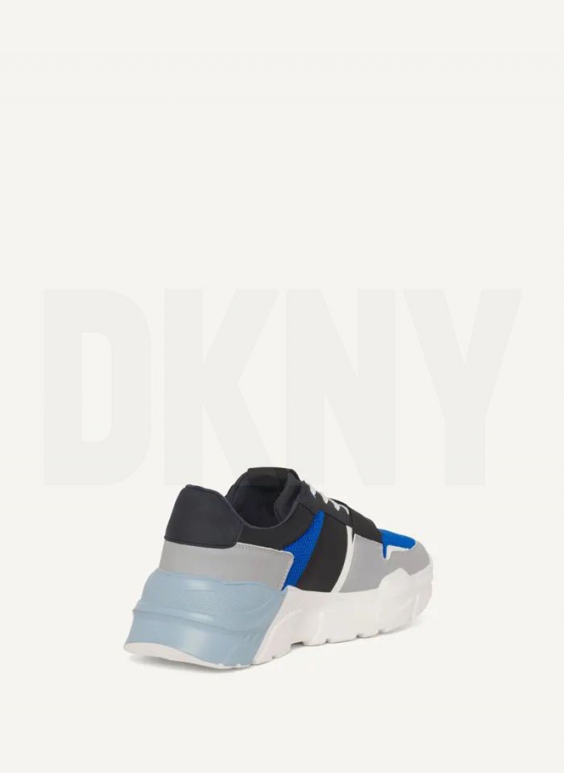 DKNY Essex Men's Sneakers Blue | Ireland_D0208