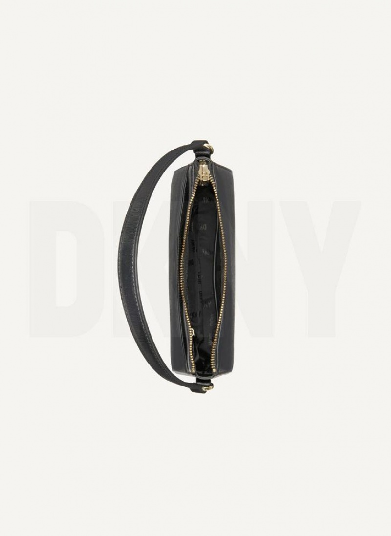 DKNY Irina Demi Women's Wallets Black / Gold | Ireland_D1358