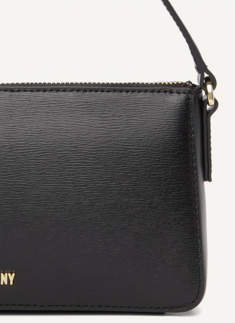 DKNY Irina Demi Women's Wallets Black / Gold | Ireland_D1358