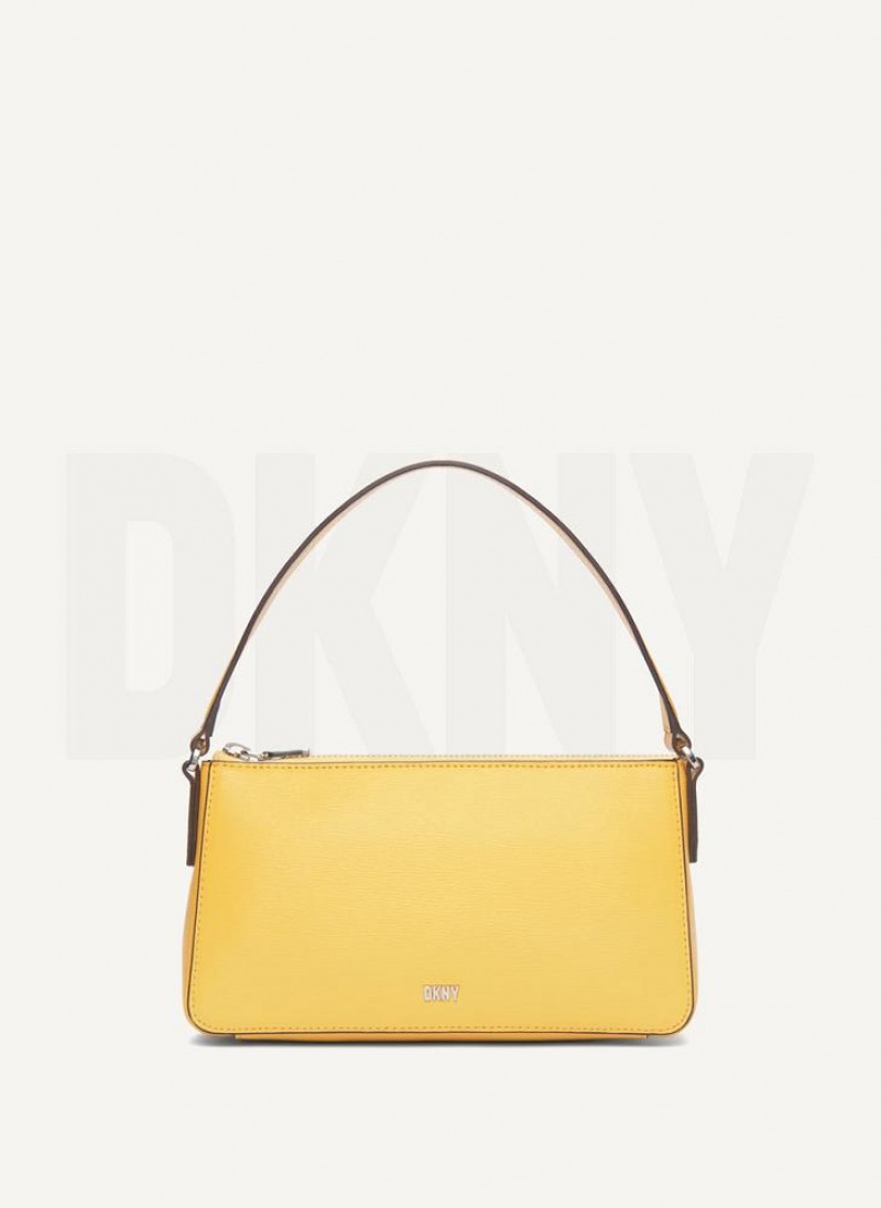 DKNY Irina Demi Women\'s Wallets Yellow | Ireland_D0682