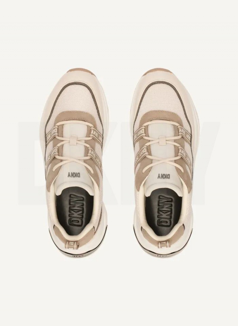 DKNY Justine Slip On Women's Sneakers Brown | Ireland_D1618