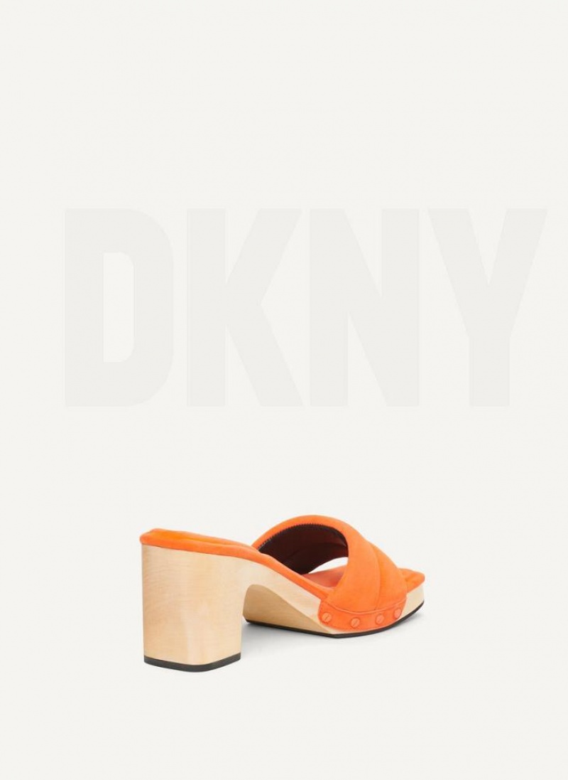 DKNY Kaia Women's Heels Orange | Ireland_D0268