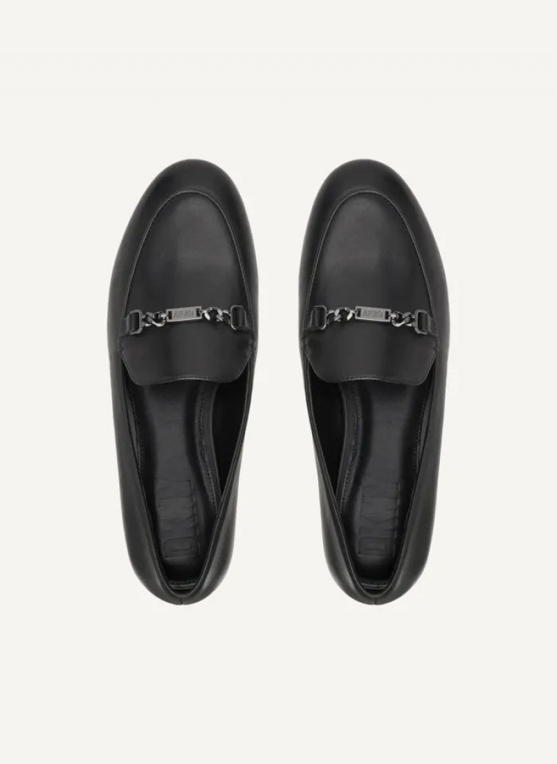 DKNY Leona Women's Loafers Black | Ireland_D1317