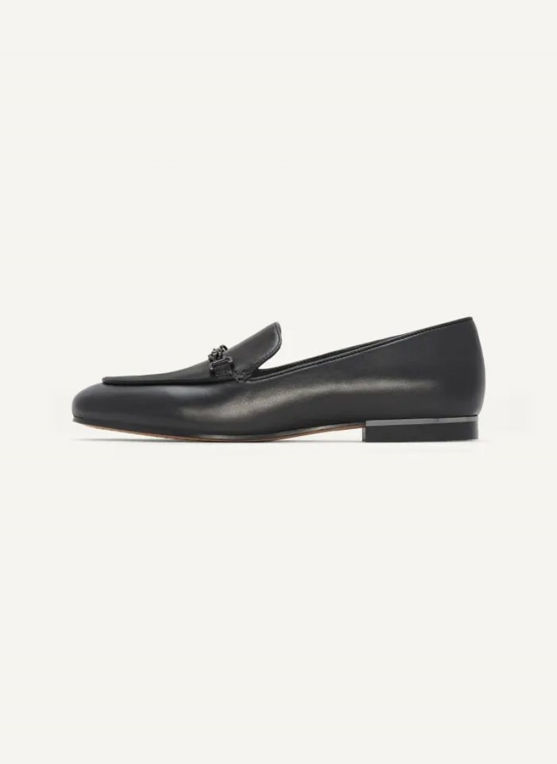 DKNY Leona Women\'s Loafers Black | Ireland_D1317