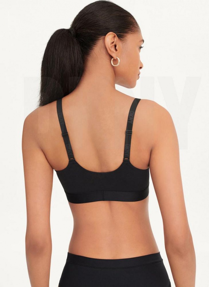 DKNY Litewear Active Comfort Women's Bras Black | Ireland_D1858