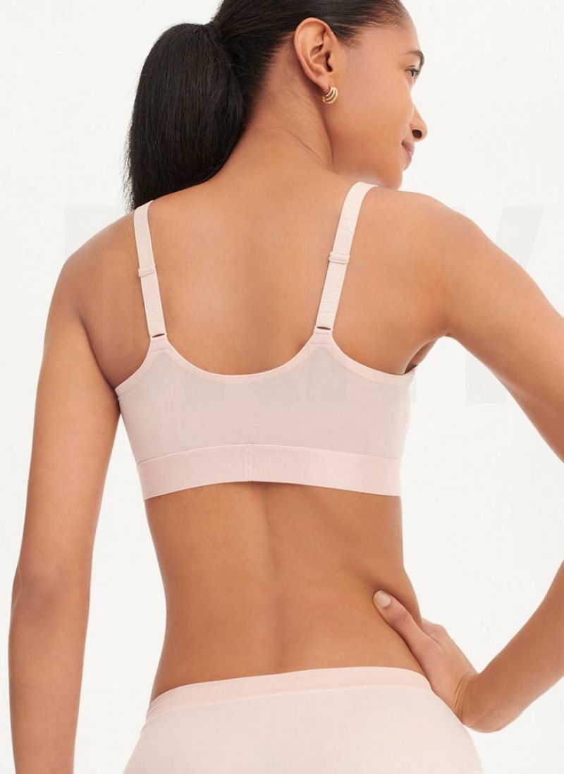 DKNY Litewear Active Comfort Women's Bras Pink | Ireland_D0723