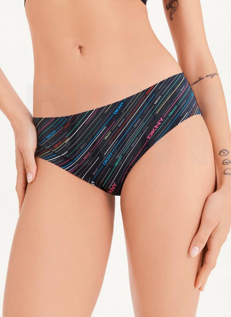 DKNY Litewear Anywhere Hipster Women\'s Panties Stripes | Ireland_D1510