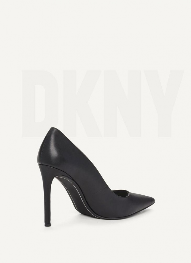 DKNY Mabi High Pump Women's Heels Black | Ireland_D0854