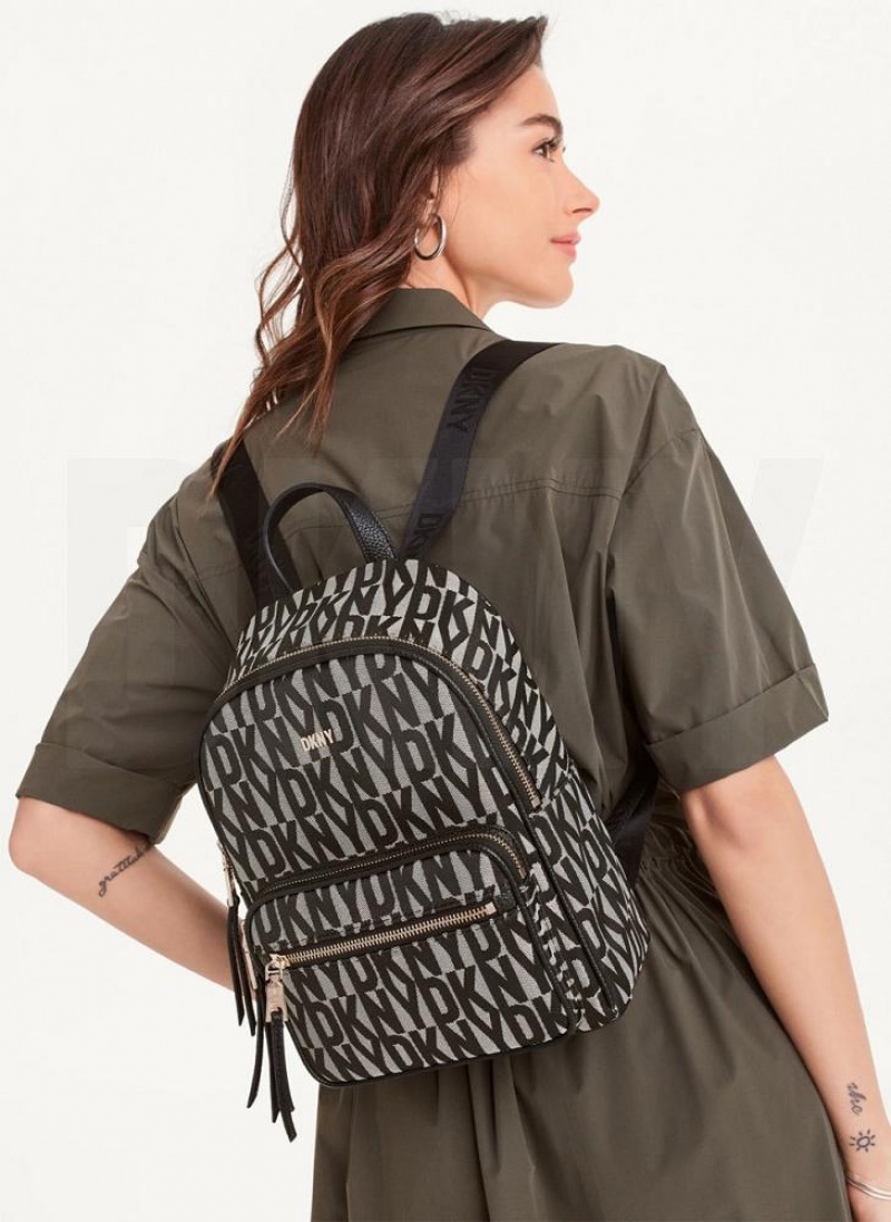 DKNY Maxine Women's Backpacks Black | Ireland_D1283