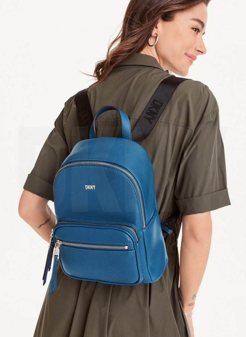 DKNY Maxine Women's Backpacks Blue | Ireland_D1006