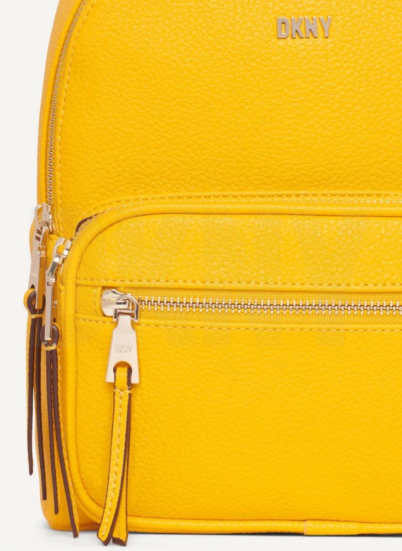 DKNY Maxine Women's Backpacks Yellow | Ireland_D0969