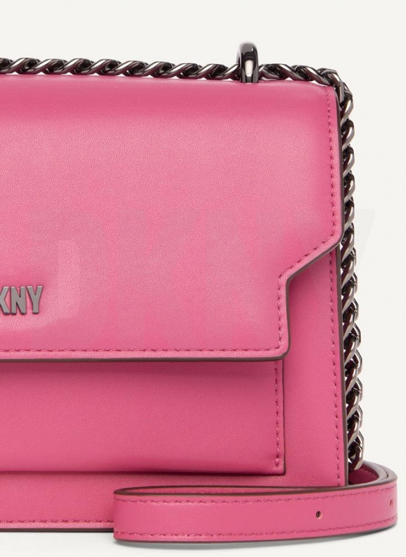 DKNY Millie Women's Shoulder Bags Pink Multicolor | Ireland_D1920