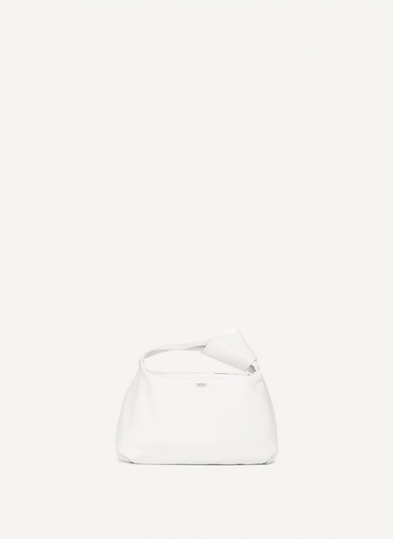 DKNY Mini Modernist Knot Women's Tote Bags White | Ireland_D1465