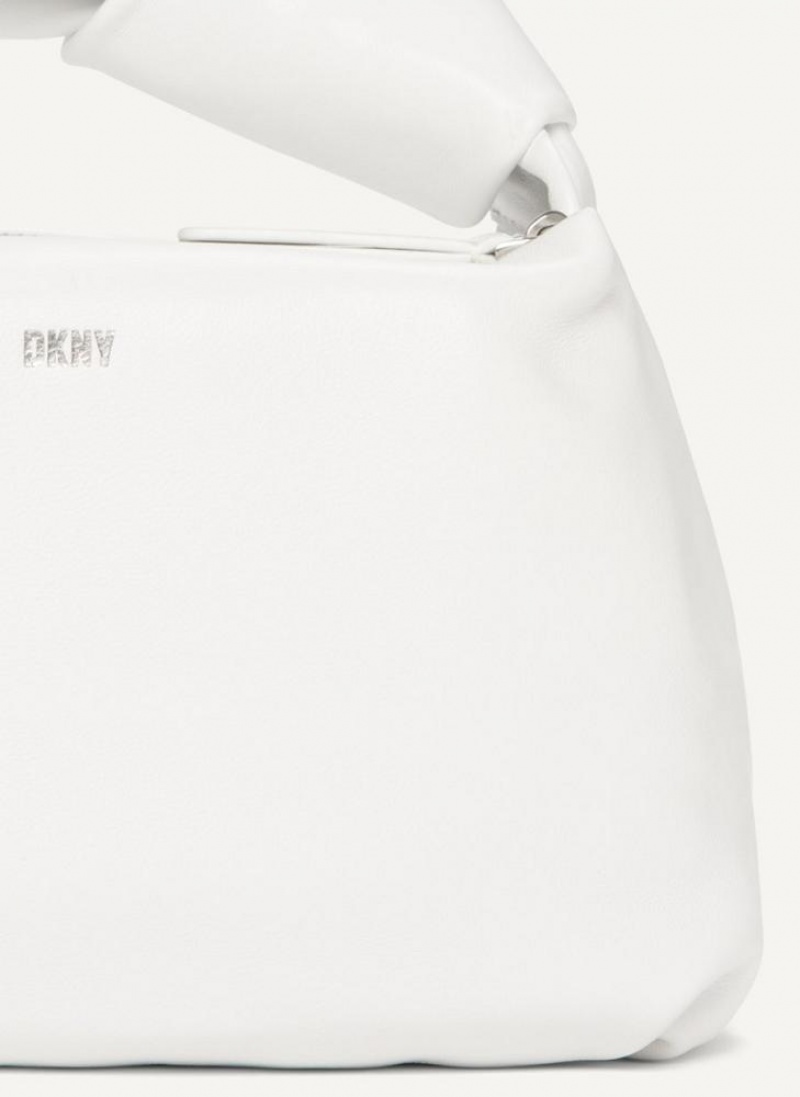 DKNY Mini Modernist Knot Women's Tote Bags White | Ireland_D1465