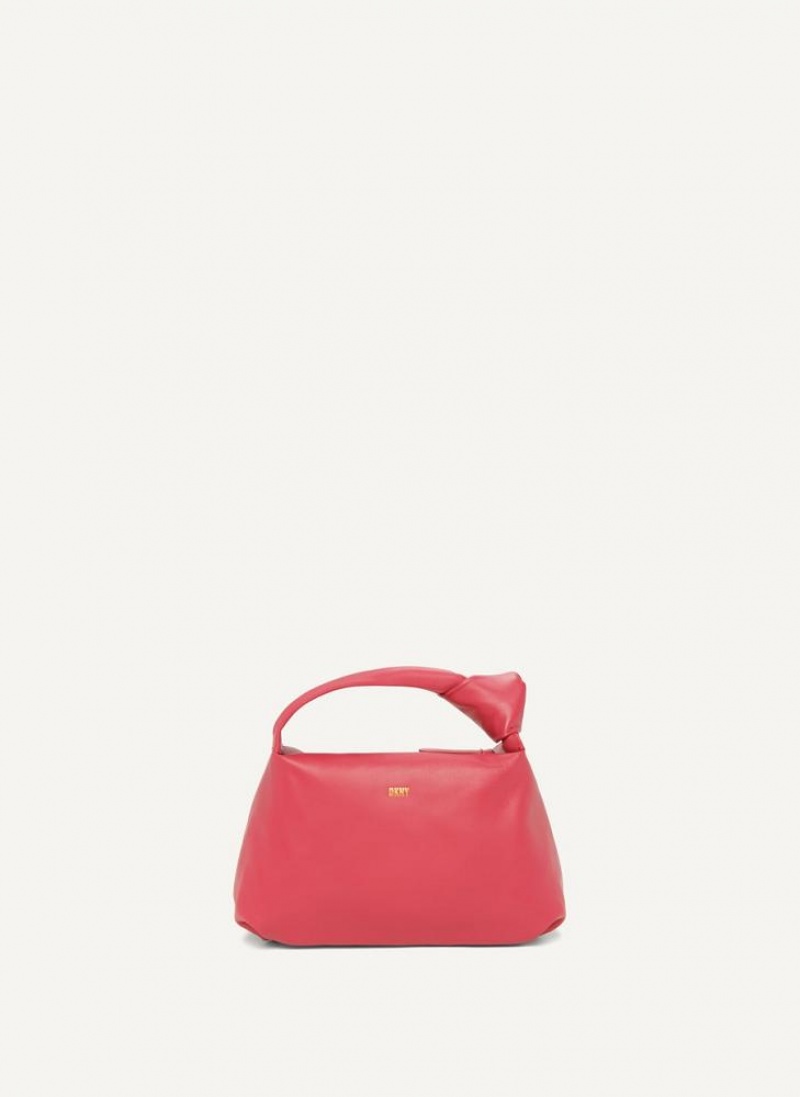 DKNY Mini Modernist Knot Women's Tote Bags Pink | Ireland_D1061