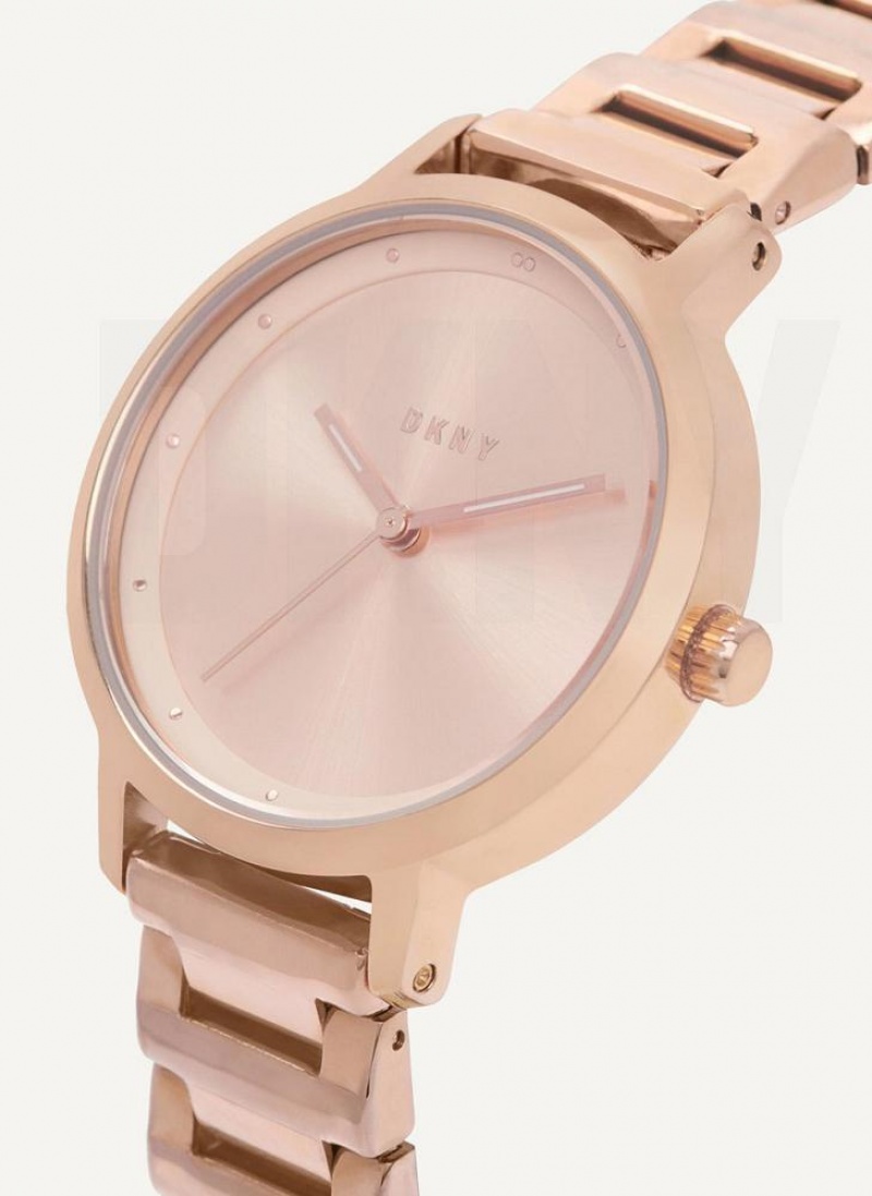 DKNY Modernist Women's Watches Rose Gold | Ireland_D1190