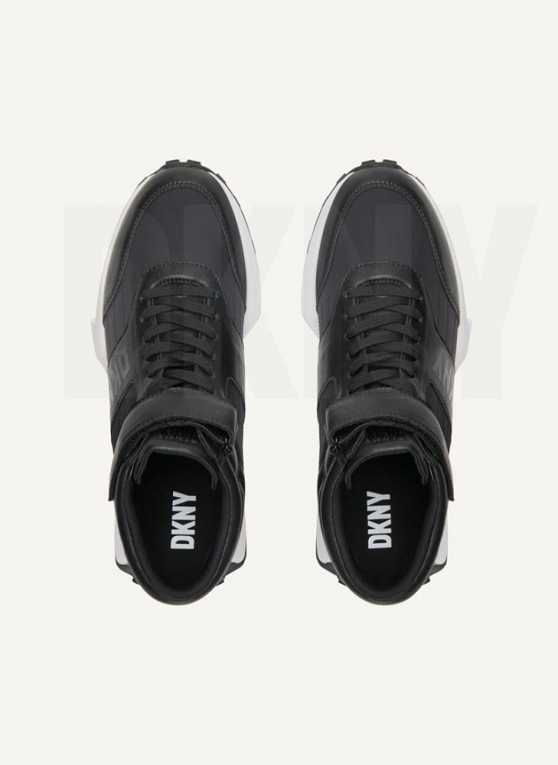 DKNY Noemi Women's Sneakers Black | Ireland_D1795