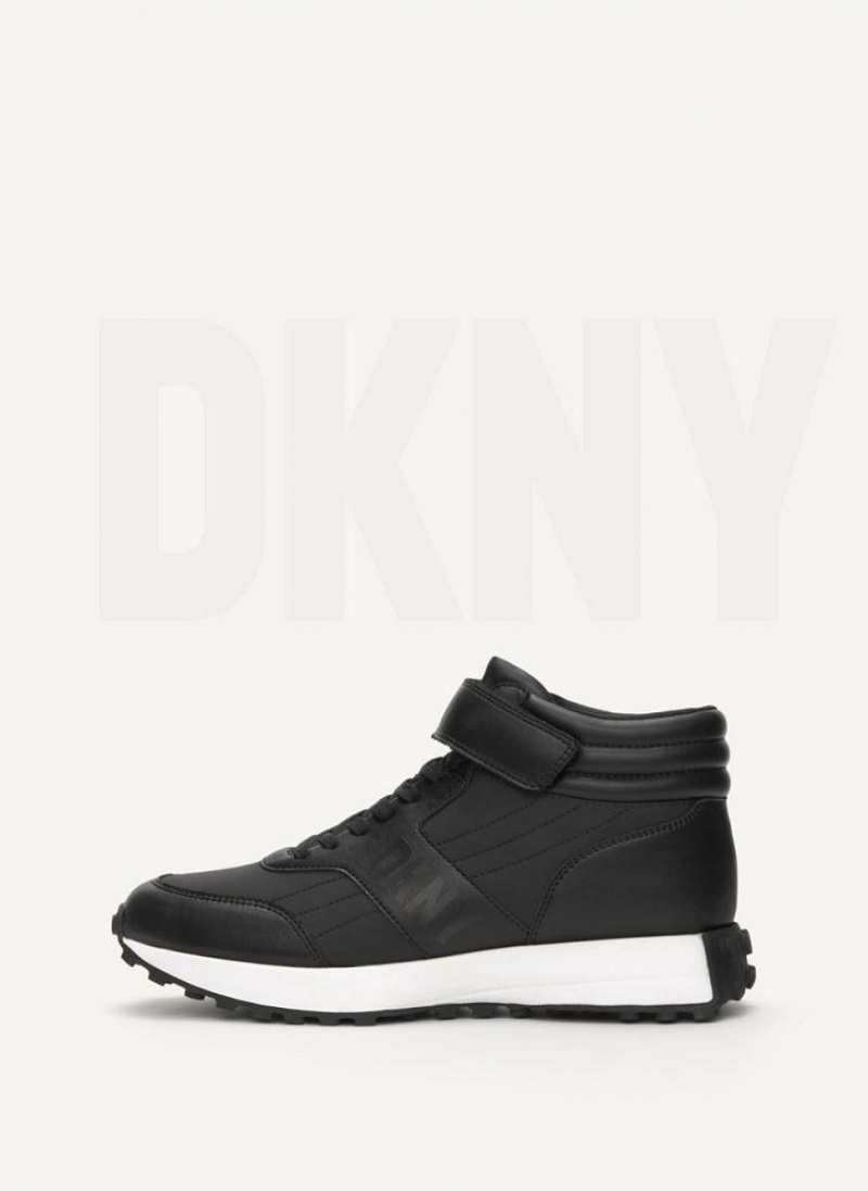 DKNY Noemi Women\'s Sneakers Black | Ireland_D1795