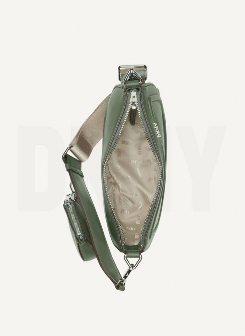 DKNY Orion Women's Crossbody Bags Green | Ireland_D1545