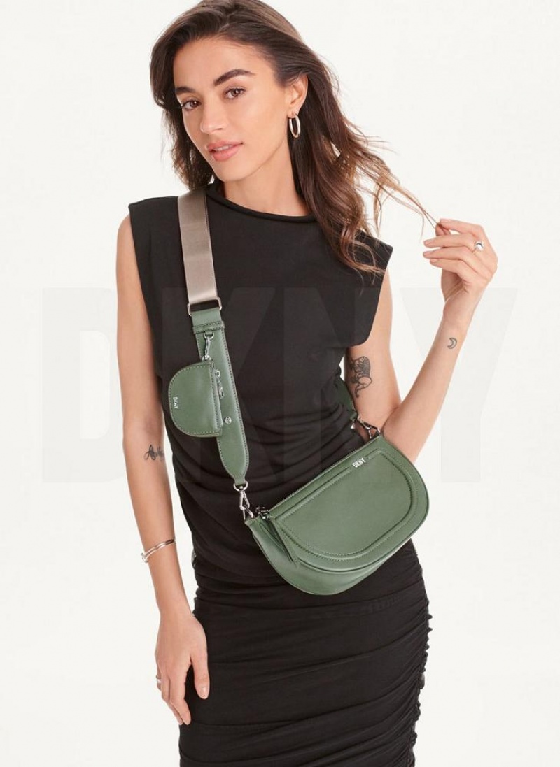 DKNY Orion Women's Crossbody Bags Green | Ireland_D1545