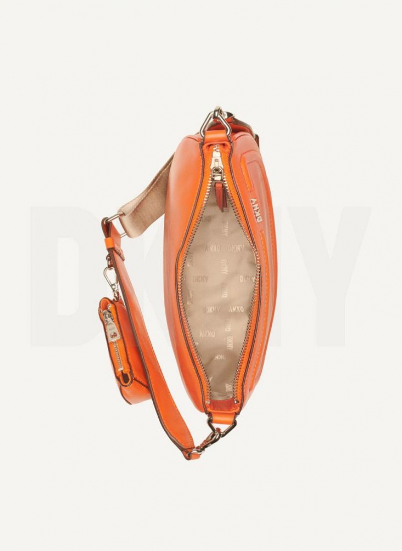 DKNY Orion Women's Crossbody Bags Orange | Ireland_D1432