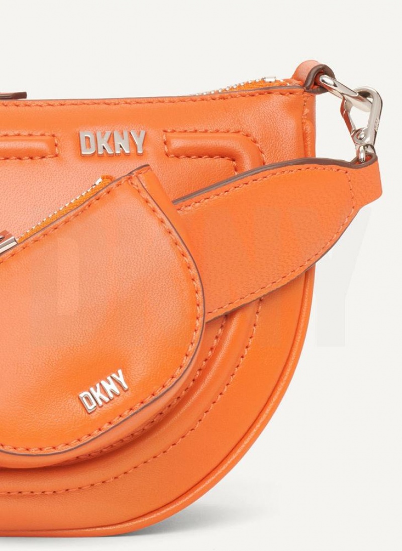 DKNY Orion Women's Crossbody Bags Orange | Ireland_D1432