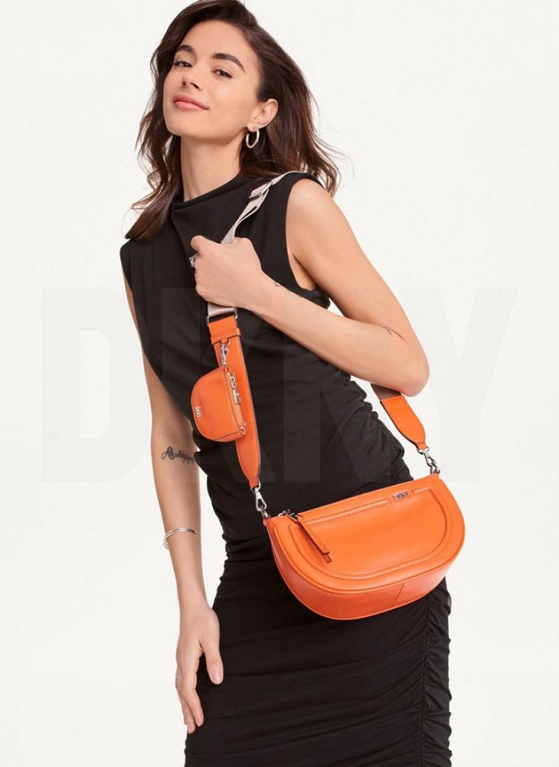 DKNY Orion Women's Crossbody Bags Orange | Ireland_D1432